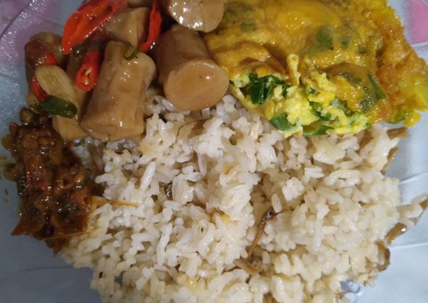 Nasi liwet magicom aduhay