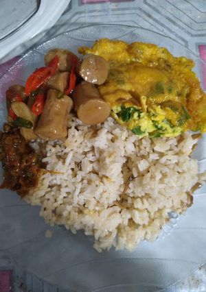 Foto resep Nasi liwet magicom aduhay