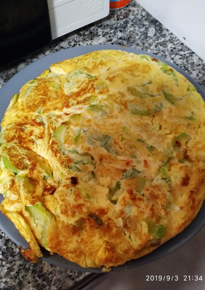 Una foto de Tortilla de calabacín