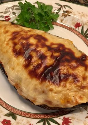 Foto principal de Berenjena rellena, sin gluten, sin lactosa