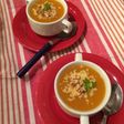 Sopa crema de verduras en sopera eléctrica