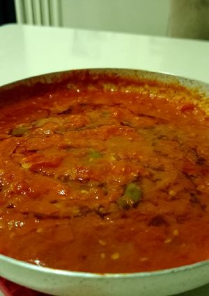 صورة لوصفة قلاية البندورة 👩‍🍳👌😋