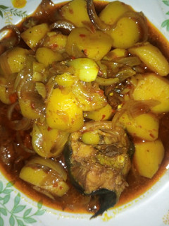 A picture of Potato porridge.