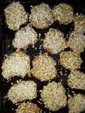 Torrijas al horno de atún y zanahoria