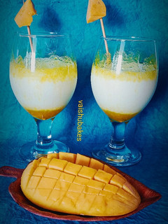 A picture of Mango Lassi.