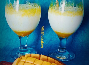 A picture of Mango Lassi.
