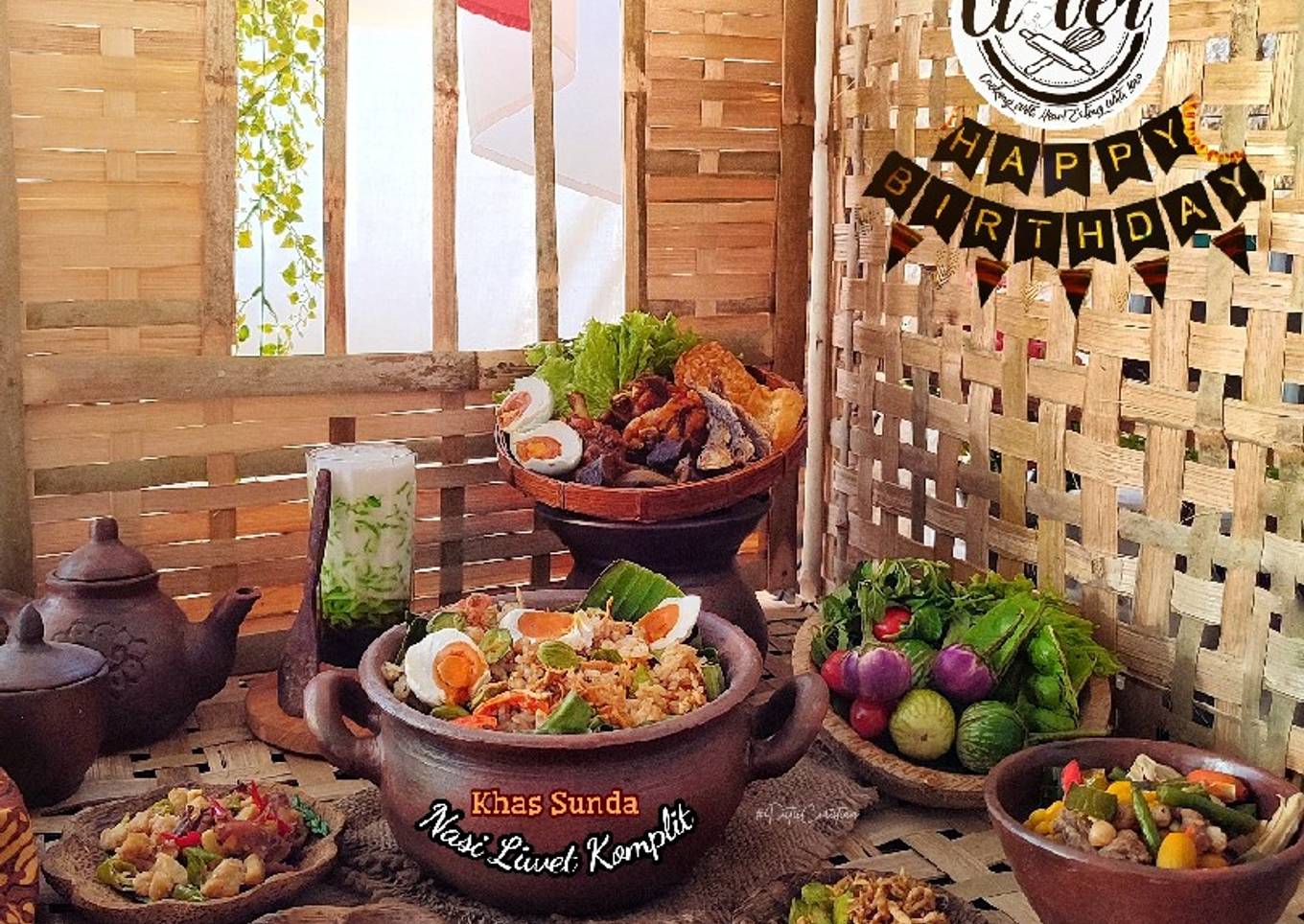 Nasi Liwet Komplit khas Sunda