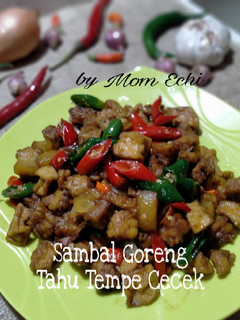 Foto resep 22. Sambal Goreng Tahu Tempe Cecek