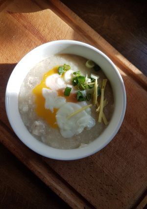 รูปของ โจ๊กหมู ไข่ลวก