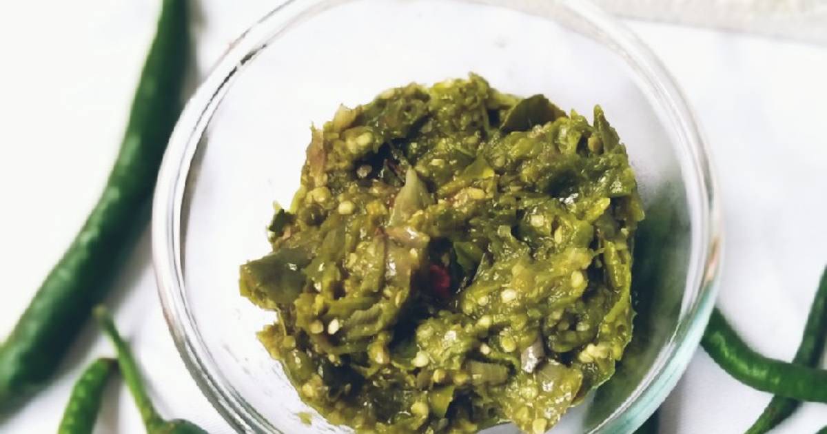 Resep Sambal Ijo Khas Padang Oleh Laylla Gama Cookpad