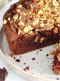 Torta cioccolato e nocciole