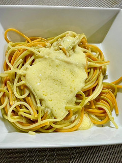 Una foto de Spaghetti al queso 🧀