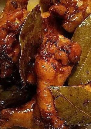 A picture of Chicken sprite adobo.