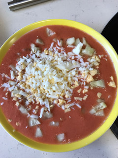 Una foto de Gazpacho andaluz