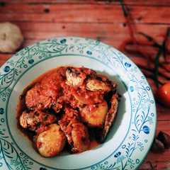 A picture of Balado sarden dan jengkol.