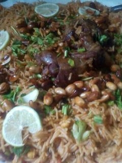 صورة لوصفة كبسة باللحم عطريقتي