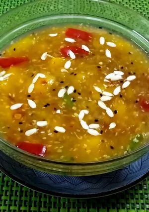 A picture of Chatpati mango chutney.