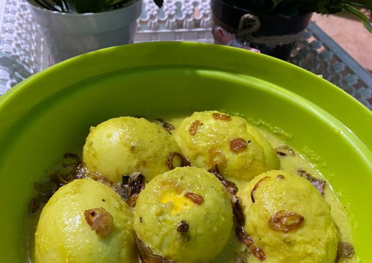 Resep 13. Opor telur Anti Gagal