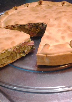 Una foto de Tarta de brócolis