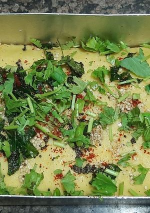 ખમણ (Khaman Recipe In Gujarati) રેસીપી મુખ્ય ફોટો