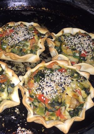 Una foto de Tarteletitas de verduras