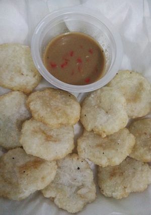 Foto resep Cireng Nasi Sisa (Saos Kacang)