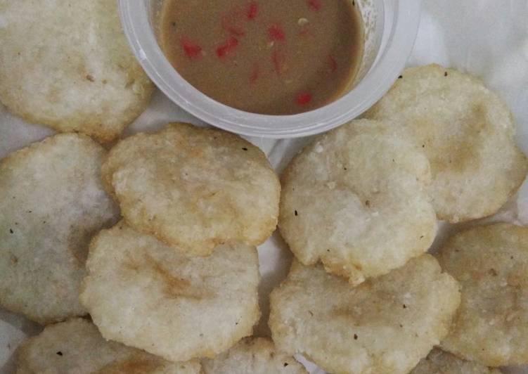 Resep Cireng Nasi Sisa  Saos Kacang oleh Agustina 