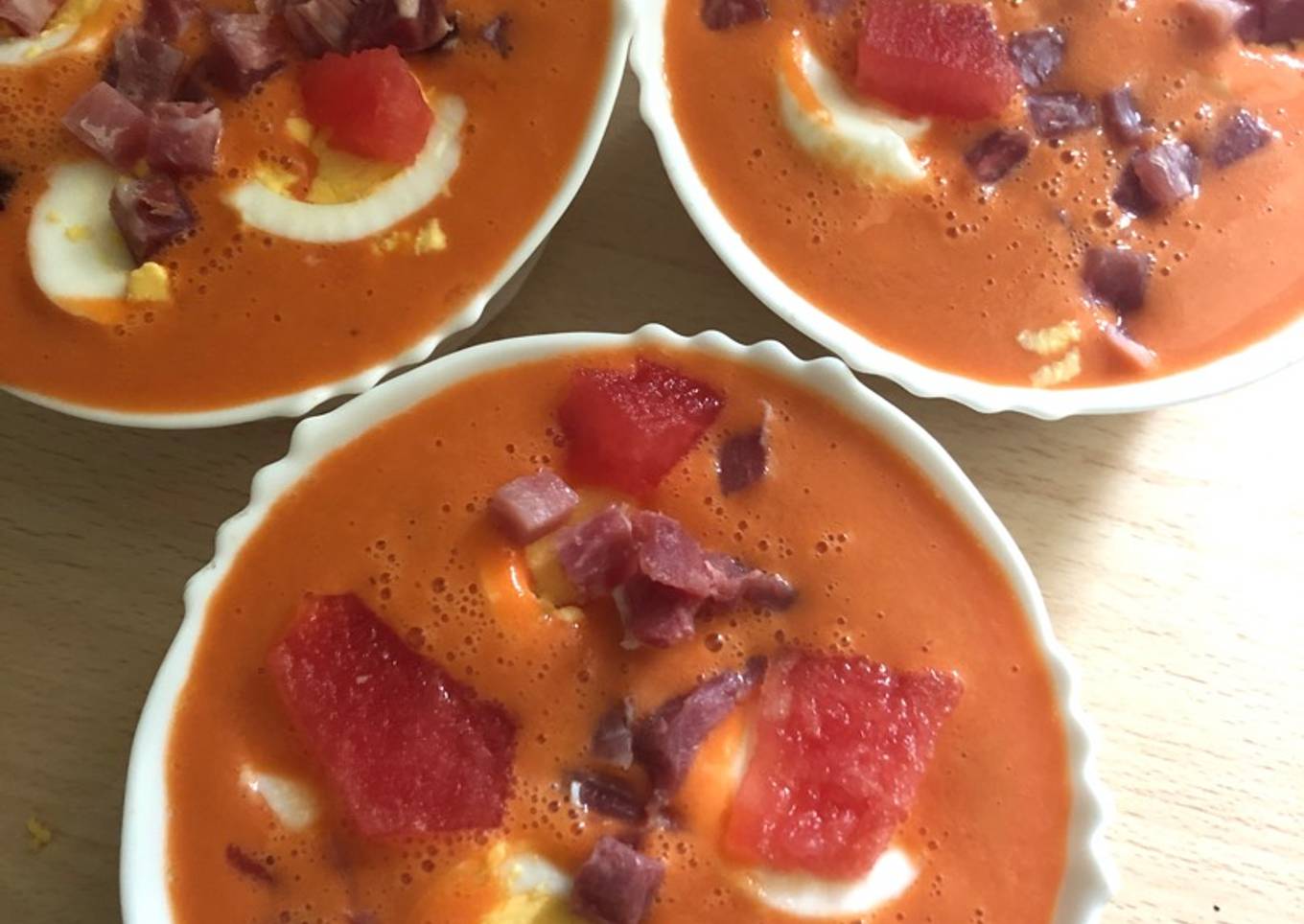 80. Salmorejo de sandía (entrante sopa)