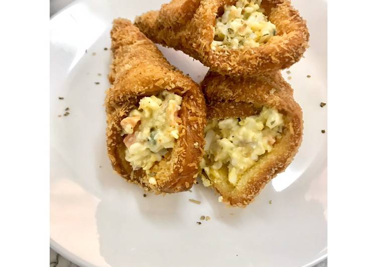 Eggs Mayo Horn