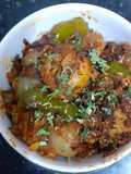 Tandoori aloo - pyaaz subji
