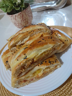 صورة لوصفة فطيرة محشية