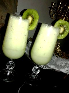 صورة لوصفة عصير الكيوى