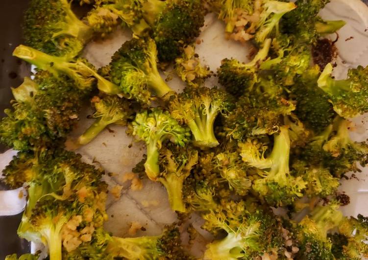 Recipe of Ultimate Garlic Lime Broccoli