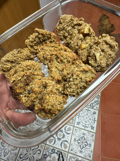 Una foto de Galletas de avena y plátano