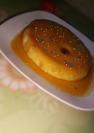 A picture of Pudding Caramel😋.
