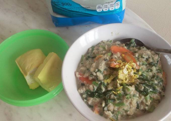 Bubur Oatmeal rendah kalori