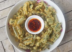 Foto resep Bunga Bawang Goreng Tepung