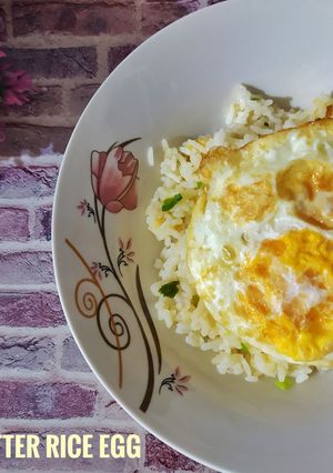 Foto resep Butter Rice Egg