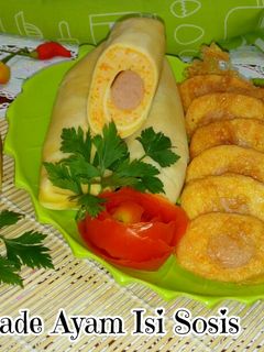 Foto resep Rolade Ayam Isi Sosis