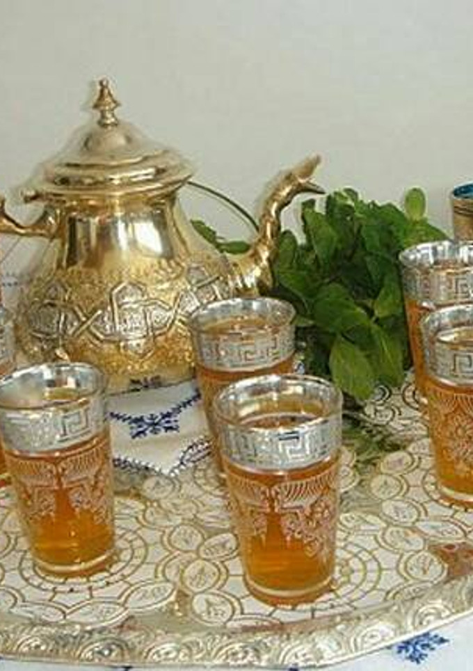 Una foto de Té verde al estilo marroquí en 5 minutos