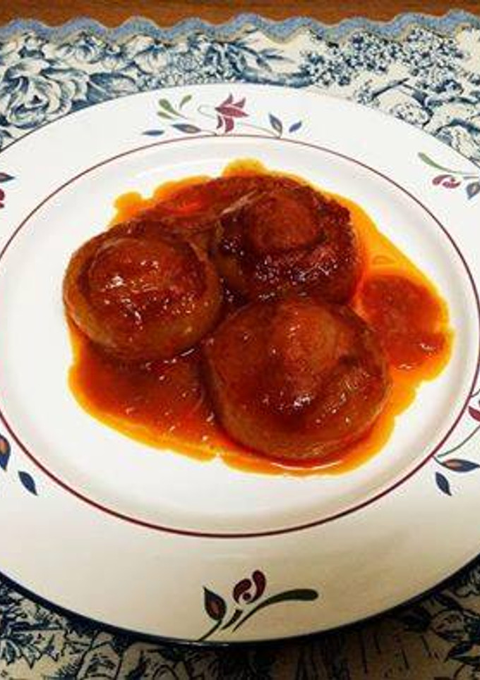 Una foto de Cebollas rellenas