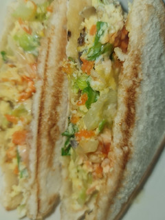 A picture of Korean Egg Toast.