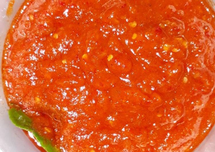 Langkah Mudah untuk Membuat Tip membuat sambel agar awet dan tdk bikin sakit perut yang Sempurna