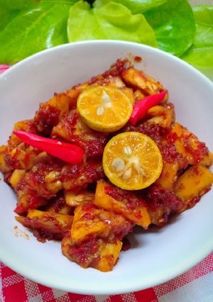 Foto resep Sambal Nanas Ebi Khas Palembang