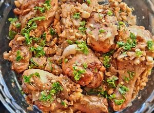 Foto de Coxa de frango Frita