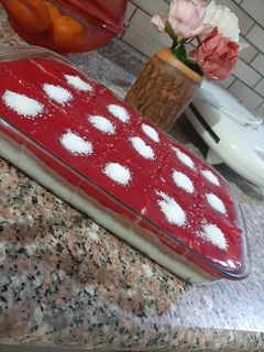 صورة لوصفة كعكة باردة
