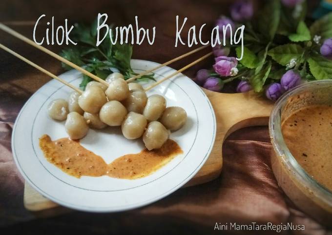 Cara Gampang Membuat Cilok Bumbu Kacang, Bikin Ngiler