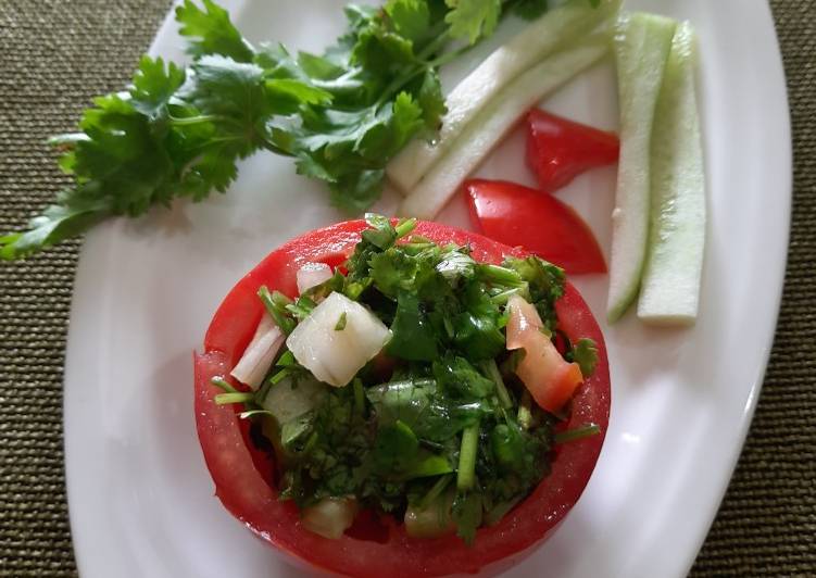 Simple Way to Prepare Favorite Coriander Salad