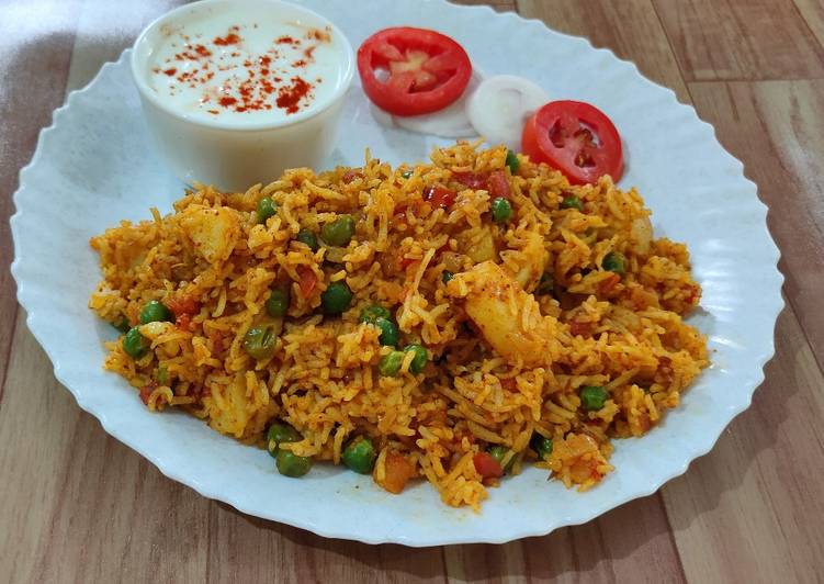 Recipe of Any-night-of-the-week Spicy Tawa pulao