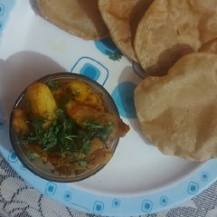 Fried Aloo Gobhi ki Sabzi A picture of Fried Aloo Gobhi ki Sabzi.